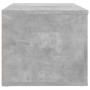 Mueble para TV madera contrachapada gris hormigón 80x34x30 cm de vidaXL, Muebles TV - Ref: Foro24-801863, Precio: 51,62 €, De...