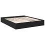 Estructura de cama madera de ingeniería negra 200x200 cm de vidaXL, Camas y somieres - Ref: Foro24-3280539, Precio: 165,76 €,...