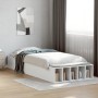 Estructura de cama madera de ingeniería blanca 100x200 cm de vidaXL, Camas y somieres - Ref: Foro24-3280601, Precio: 112,12 €...