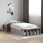 Estructura de cama madera de ingeniería gris Sonoma 90x190 cm de vidaXL, Camas y somieres - Ref: Foro24-3280620, Precio: 112,...