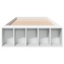 Estructura de cama madera de ingeniería blanca 75x190 cm de vidaXL, Camas y somieres - Ref: Foro24-3280622, Precio: 104,86 €,...