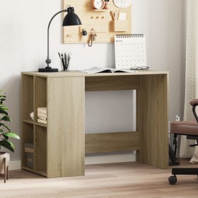 Escritorio de madera de ingeniería roble Sonoma 102x50x75 cm de vidaXL, Escritorios - Ref: Foro24-840543, Precio: 78,84 €, De...