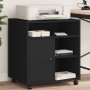 Druckerständer mit Rollen schwarz 60x50x67 cm von vidaXL, Drucker unterstützt - Ref: Foro24-840626, Preis: 103,32 €, Rabatt: %