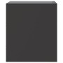 Mesitas de noche 2 unidades acero negro 34,5x39x44 cm de vidaXL, Mesitas de noche - Ref: Foro24-841620, Precio: 115,72 €, Des...