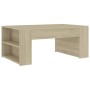 Sonoma oak plywood coffee table 100x60x42 cm by vidaXL, Coffee table - Ref: Foro24-802114, Price: 64,87 €, Discount: %