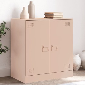 Pink steel sideboard 67x39x73 cm by vidaXL, Sideboards - Ref: Foro24-841674, Price: 122,95 €, Discount: %