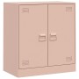 Pink steel sideboard 67x39x73 cm by vidaXL, Sideboards - Ref: Foro24-841674, Price: 122,95 €, Discount: %