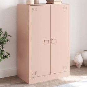 Pink steel sideboard 67x39x107 cm by vidaXL, Sideboards - Ref: Foro24-841662, Price: 164,99 €, Discount: %