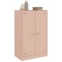 Aparador de acero rosa 67x39x107 cm de vidaXL, Aparadores - Ref: Foro24-841662, Precio: 164,99 €, Descuento: %