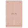 Aparador de acero rosa 67x39x107 cm de vidaXL, Aparadores - Ref: Foro24-841662, Precio: 164,99 €, Descuento: %