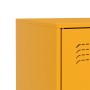 Mustard yellow steel sideboard 67x39x73 cm by vidaXL, Sideboards - Ref: Foro24-841676, Price: 122,95 €, Discount: %