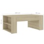 Mesa de centro contrachapada color roble Sonoma 100x60x42 cm de vidaXL, Mesas de centro - Ref: Foro24-802114, Precio: 64,87 €...