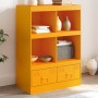 Mustard yellow steel sideboard 67x39x95 cm by vidaXL, Sideboards - Ref: Foro24-841802, Price: 142,28 €, Discount: %