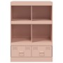 Aparador de acero rosa 67x39x95 cm de vidaXL, Aparadores - Ref: Foro24-841800, Precio: 142,28 €, Descuento: %