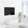 Mueble TV madera contrachapada blanco brillante 80x34x30 cm de vidaXL, Muebles TV - Ref: Foro24-801865, Precio: 71,10 €, Desc...