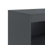 Anthracite steel sideboard 67x39x107 cm by vidaXL, Sideboards - Ref: Foro24-841669, Price: 140,07 €, Discount: %