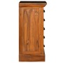 Armario de 5 cajones de madera maciza de teca 35x30x60 cm de vidaXL, Cajoneras - Ref: Foro24-289065, Precio: 118,99 €, Descue...