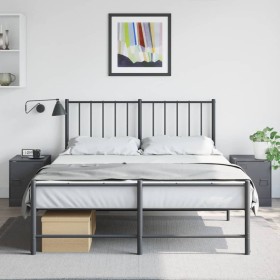 Mesitas de noche 2 unidades gris antracita 34,5x39x44 cm de vidaXL, Mesitas de noche - Ref: Foro24-841612, Precio: 83,66 €, D...