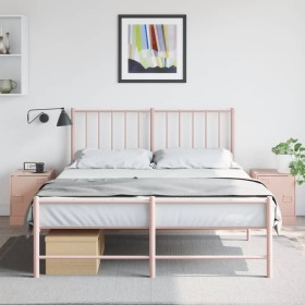 Nightstands 2 units pink steel 34.5x39x44 cm by vidaXL, Nightstands - Ref: Foro24-841610, Price: 83,99 €, Discount: %