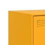 TV furniture 2 units mustard yellow steel 67x39x44 cm by vidaXL, TV Furniture - Ref: Foro24-841638, Price: 143,23 €, Discount: %