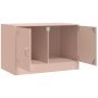 Pink steel TV cabinet 67x39x44 cm by vidaXL, TV Furniture - Ref: Foro24-841633, Price: 79,86 €, Discount: %