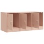 Mueble para TV de acero rosa 99x39x44 cm de vidaXL, Muebles TV - Ref: Foro24-841644, Precio: 105,71 €, Descuento: %