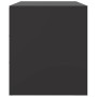 Mueble para TV de acero negro 67x39x44 cm de vidaXL, Muebles TV - Ref: Foro24-841631, Precio: 75,66 €, Descuento: %