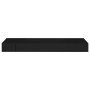 Floating wall shelf with black drawer 80x25x8 cm by vidaXL, Shelves and shelves - Ref: Foro24-288206, Price: 65,50 €, Discoun...