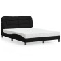 Cama con colchón tela negro 120x200 cm de vidaXL, Camas y somieres - Ref: Foro24-3208522, Precio: 397,47 €, Descuento: %