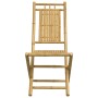 3-piece bamboo garden table and chairs set by vidaXL, Garden sets - Ref: Foro24-3278522, Price: 193,66 €, Discount: %