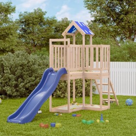 Outdoor-Spielplatz aus massivem Kiefernholz von vidaXL, Schaukeln und Spielgeräte - Ref: Foro24-3278962, Preis: 332,27 €, Rab...