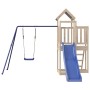 Outdoor playground made of solid pine wood by vidaXL, Swings and play structures - Ref: Foro24-3278974, Price: 396,31 €, Disc...