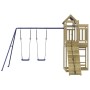 Spielplatz im Freien aus imprägniertem Kiefernholz von vidaXL, Schaukeln und Spielgeräte - Ref: Foro24-3278997, Preis: 486,42...