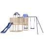 Outdoor-Spielplatz aus massivem Kiefernholz von vidaXL, Schaukeln und Spielgeräte - Ref: Foro24-3278983, Preis: 594,87 €, Rab...