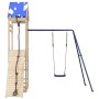 Outdoor-Spielplatz aus massivem Kiefernholz von vidaXL, Schaukeln und Spielgeräte - Ref: Foro24-3279049, Preis: 342,99 €, Rab...