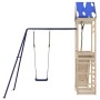 Outdoor-Spielplatz aus massivem Kiefernholz von vidaXL, Schaukeln und Spielgeräte - Ref: Foro24-3279049, Preis: 342,99 €, Rab...