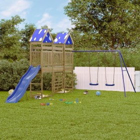 Spielplatz im Freien aus imprägniertem Kiefernholz von vidaXL, Schaukeln und Spielgeräte - Ref: Foro24-3279063, Preis: 671,99...