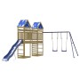 Impregnated pine wood outdoor playground by vidaXL, Swings and play structures - Ref: Foro24-3279063, Price: 671,99 €, Discou...