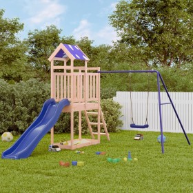 Solid wood outdoor playground Douglas3156935 by vidaXL, Swings and play structures - Ref: Foro24-3279077, Price: 343,95 €, Di...