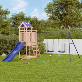 Solid wood outdoor playground Douglas3156935 by vidaXL, Swings and play structures - Ref: Foro24-3279080, Price: 357,41 €, Di...