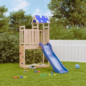 Outdoor-Spielplatz aus massivem Kiefernholz von vidaXL, Schaukeln und Spielgeräte - Ref: Foro24-3279172, Preis: 291,99 €, Rab...