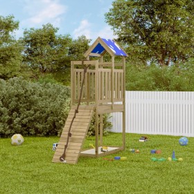 Spielplatz im Freien aus imprägniertem Kiefernholz von vidaXL, Schaukeln und Spielgeräte - Ref: Foro24-3279222, Preis: 256,99...