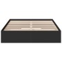 Cama con cajones madera de ingeniería negro 120x200 cm de vidaXL, Camas y somieres - Ref: Foro24-3280665, Precio: 197,42 €, D...