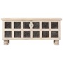 Solid acacia wood storage box 110x40x45 cm white by vidaXL, Storage trunks - Ref: Foro24-247670, Price: 242,71 €, Discount: %