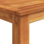 Mesa y taburetes de jardín 5 pzas madera acacia ratán PE gris de vidaXL, Conjuntos de jardín - Ref: Foro24-3295279, Precio: 4...