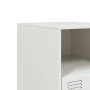 Mesitas de noche 2 unidades acero blanco 34,5x39x44 cm de vidaXL, Mesitas de noche - Ref: Foro24-841762, Precio: 106,99 €, De...