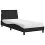 Bett mit schwarzer Samtmatratze 90x200 cm von vidaXL, Betten und Lattenroste - Ref: Foro24-3208576, Preis: 270,05 €, Rabatt: %