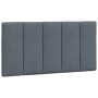 Cama con colchón terciopelo gris oscuro 100x200 cm de vidaXL, Camas y somieres - Ref: Foro24-3208581, Precio: 299,46 €, Descu...