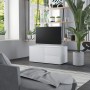 White plywood TV cabinet 80x34x36 cm by vidaXL, TV Furniture - Ref: Foro24-801850, Price: 54,89 €, Discount: %