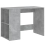 Concrete gray engineered wood desk 102x50x75 cm by vidaXL, Desks - Ref: Foro24-840544, Price: 78,70 €, Discount: %